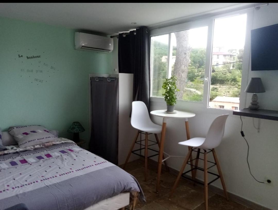 Studio D'Environ 20M2, Piscine, Vue Mer, Pour 2 Personnes Marseille Ngoại thất bức ảnh